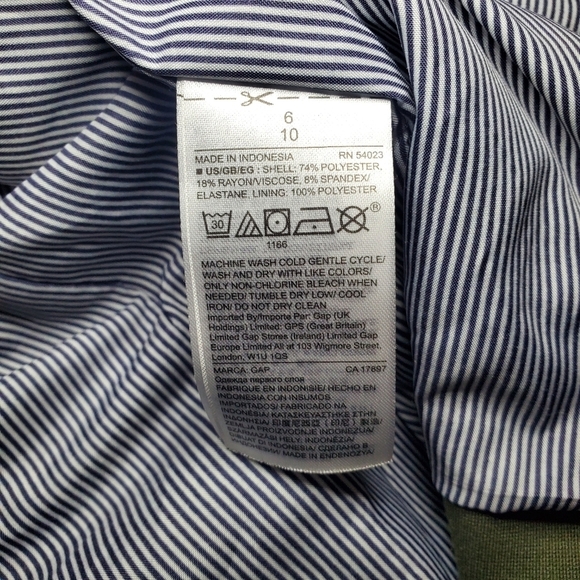 Gap Olive Green Academy Blazer Sz 6 - Picture 11 of 11